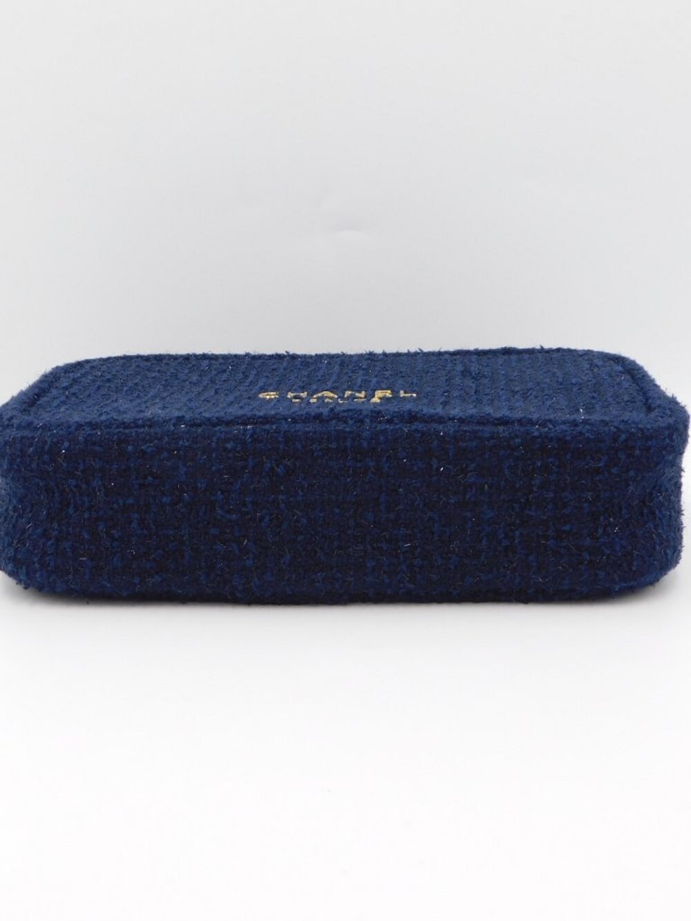 CHANEL Beaute Blue Tweed Makeup Travel Bag | 2025 Collection | Authentic | EUC - Picture 6 of 9